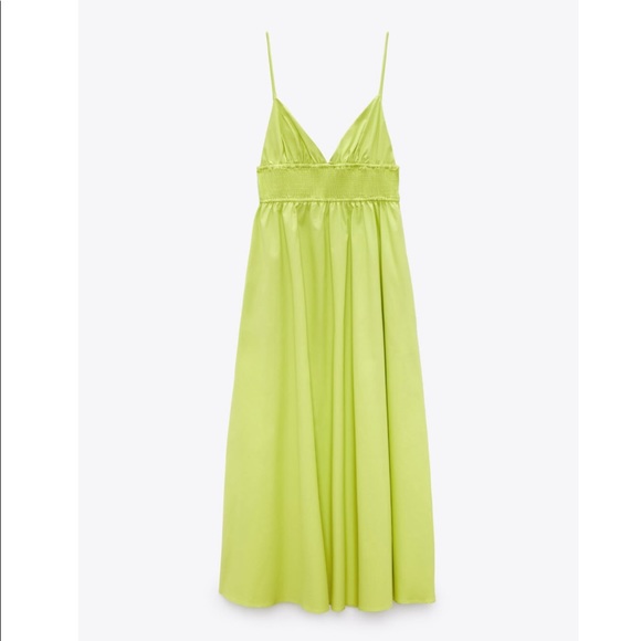ZARA POPLIN DRESS - Picture 9 of 13